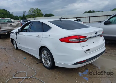 2018 Ford Fusion Se Hybrid z USA, uszkodzony, nr VIN 3FA6P0LU5JR207186